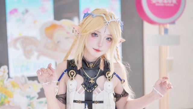 杜杜Dolly 鸣潮 卡提希娅 猫耳 Cosplay视频_次元岛