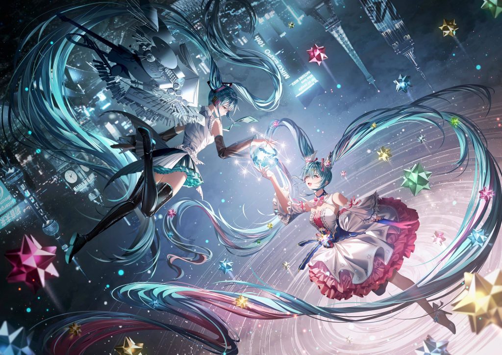 图片[1]_初音未来(初音ミク-初音未来)壁纸 Hatsune Miku _次元岛