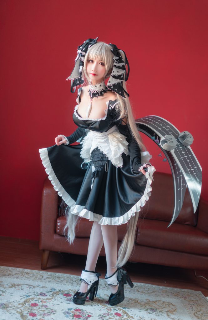图片[5]_19P三度 碧蓝航线 可畏 白丝 Cosplay 手机壁纸_69003_次元岛