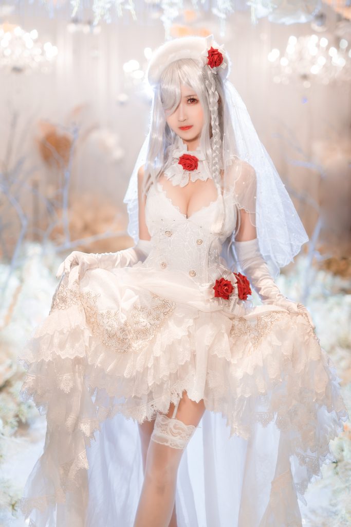 图片[1]_12P三度 g36c花嫁 红玫瑰 婚礼 白色婚纱 丰满 手机壁纸_69006_次元岛