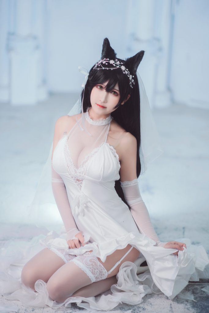 图片[2]_11P三度 大花嫁 白色婚纱 性感 丰满美女图片 手机壁纸_69008_次元岛