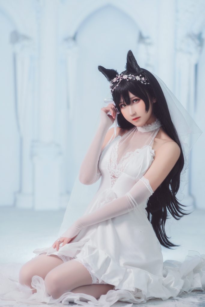 图片[1]_11P三度 大花嫁 白色婚纱 性感 丰满美女图片 手机壁纸_69008_次元岛