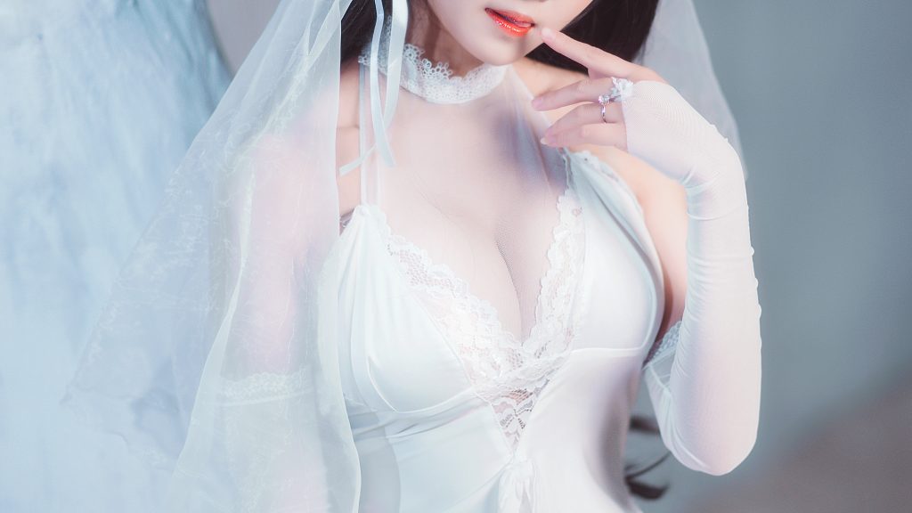 图片[4]_11P三度 大花嫁 白色婚纱 白丝 性感美女图片 4K壁纸_69008_次元岛