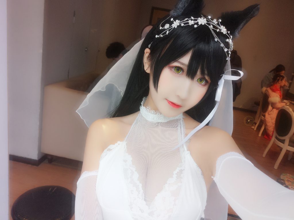 图片[5]_11P三度 大花嫁 白色婚纱 白丝 性感美女图片 4K壁纸_69008_次元岛