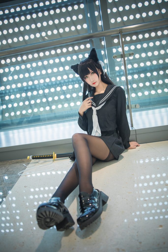 图片[7]_23P三度 碧蓝航线 Cosplay 制服 猫耳娘 手机壁纸_69019_次元岛
