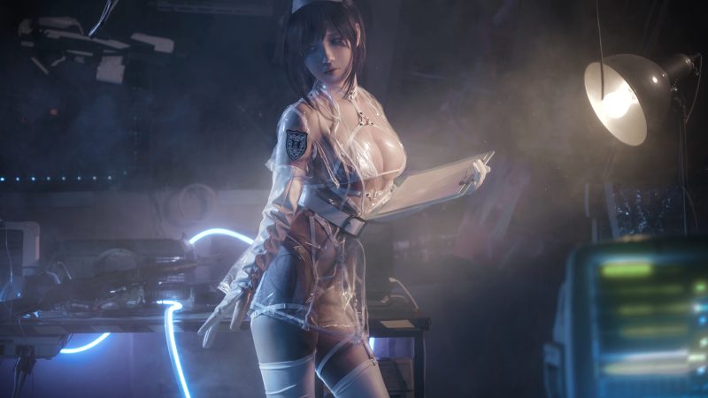 12P阿薰kaOri 黑暗王朝 赛博朋克 电脑壁纸 NO.003_次元岛