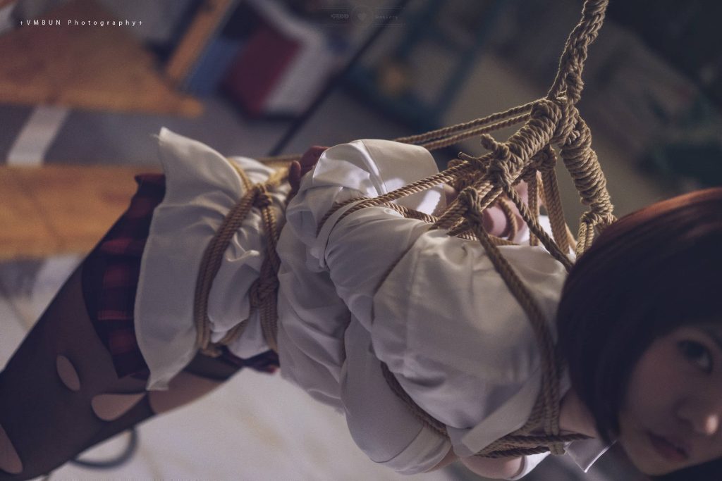 图片[2]_27P啊日日 Cosplay 吊挂式后辈 SM捆绑写真NO.003_次元岛