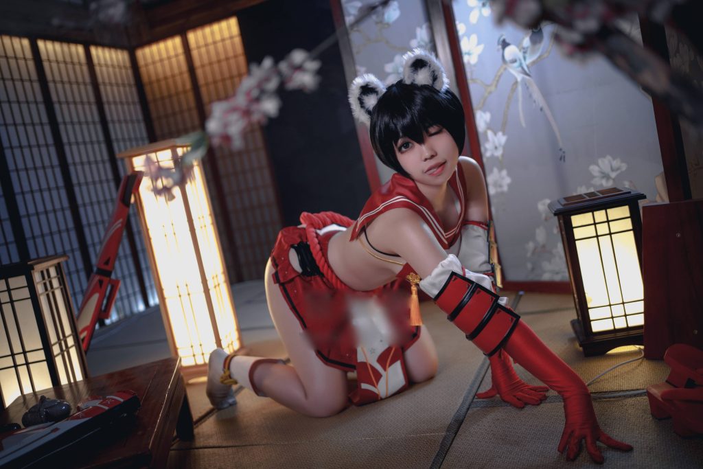 图片[3]_30P Cosplay中国 啊日日_Ganlory 春日椿 高清美女图片NO.021_次元岛