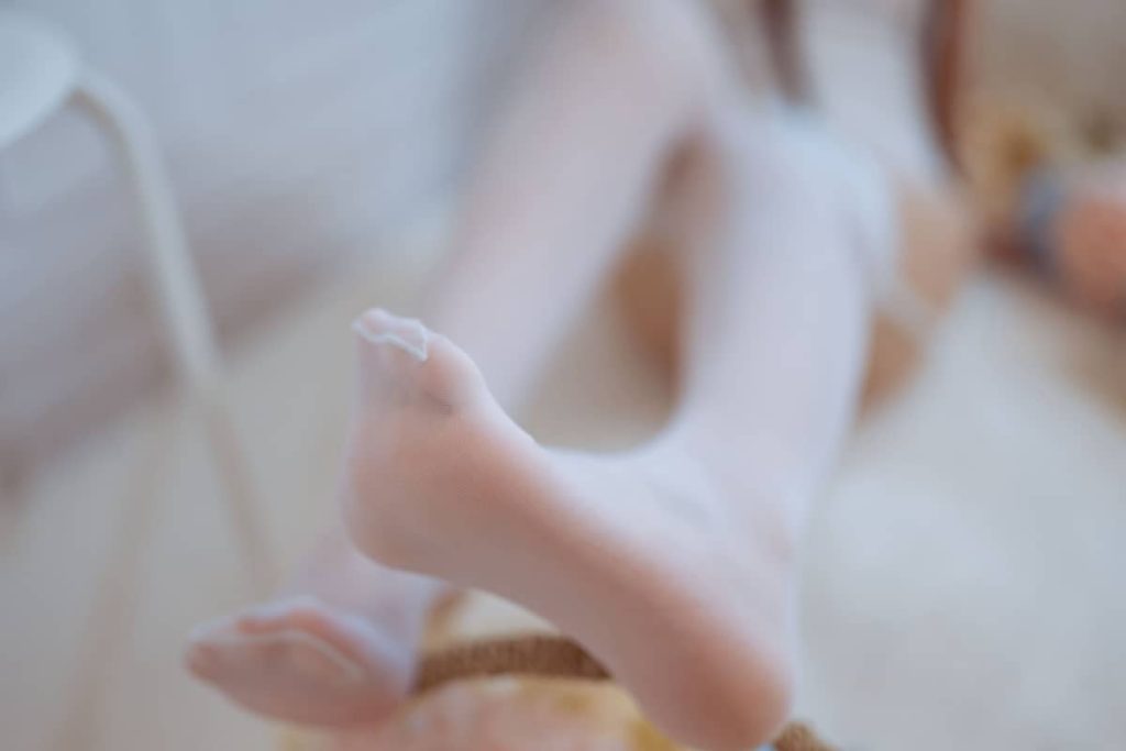 图片[1]_27P不呆猫 白色兔女郎 私房写真性感NO.007_次元岛