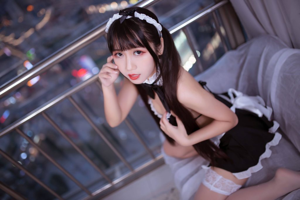图片[1]_78P抖娘×不呆猫Cosplay 性感女仆写真套图NO.004_次元岛