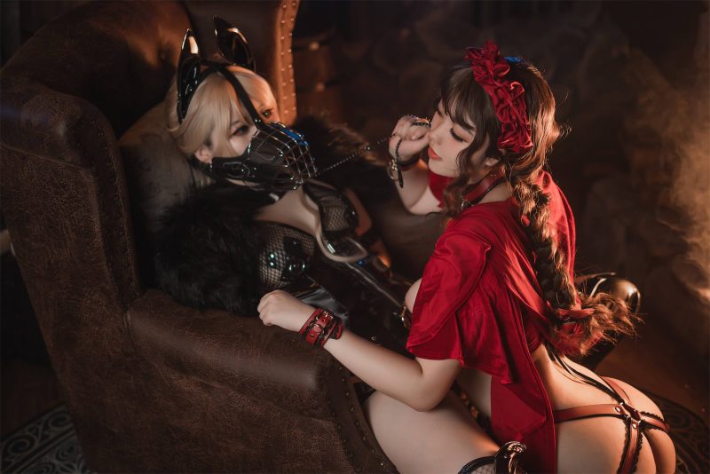 57P啊日日_Ganlory 小红帽与狼 双人CoserNO.016_次元岛