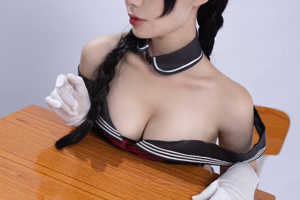 图片[2]_36P 九言 卯月桃子 课桌 兔女郎 黑丝NO.002_次元岛