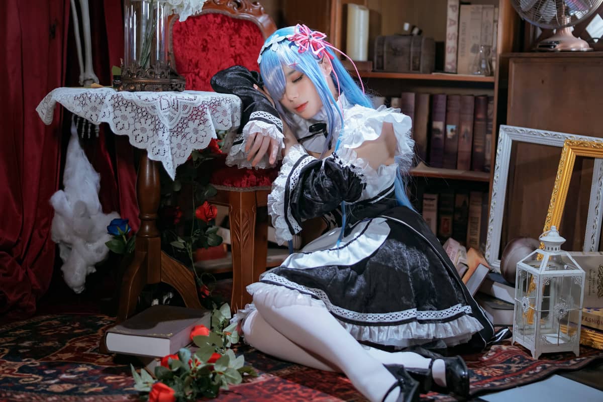 29P 九言 雷姆 瞬湿cosplay美女图片库NO.007_次元岛