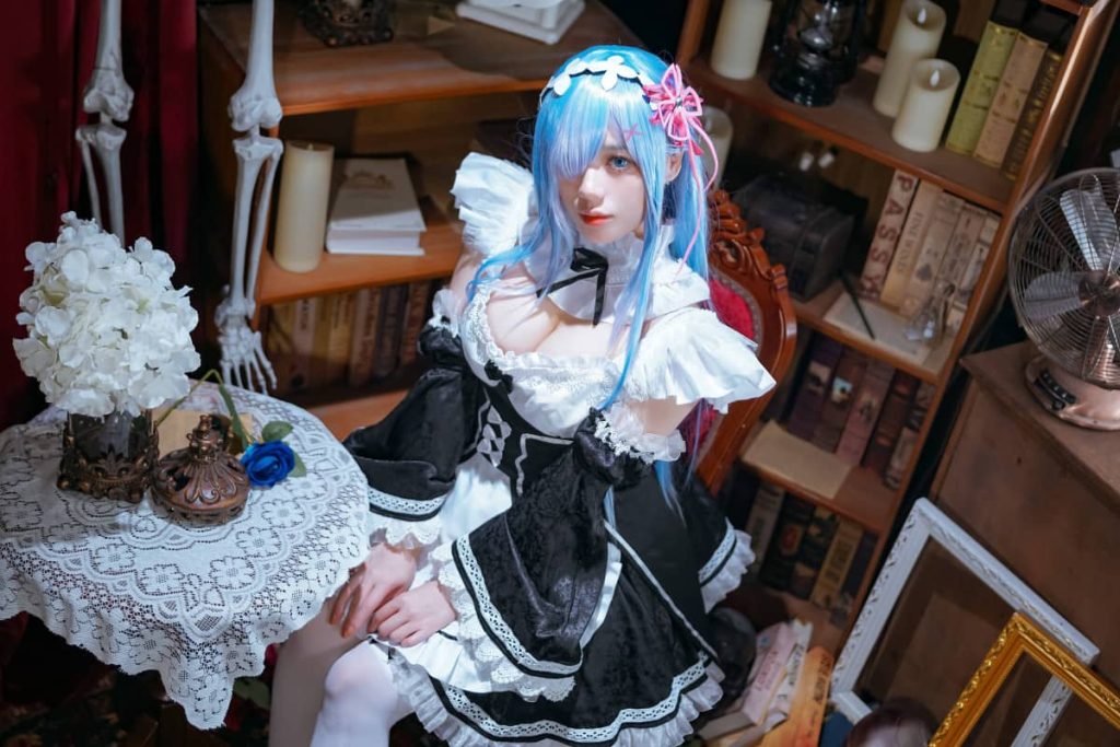 图片[4]_29P 九言 雷姆 瞬湿cosplay美女图片库NO.007_次元岛