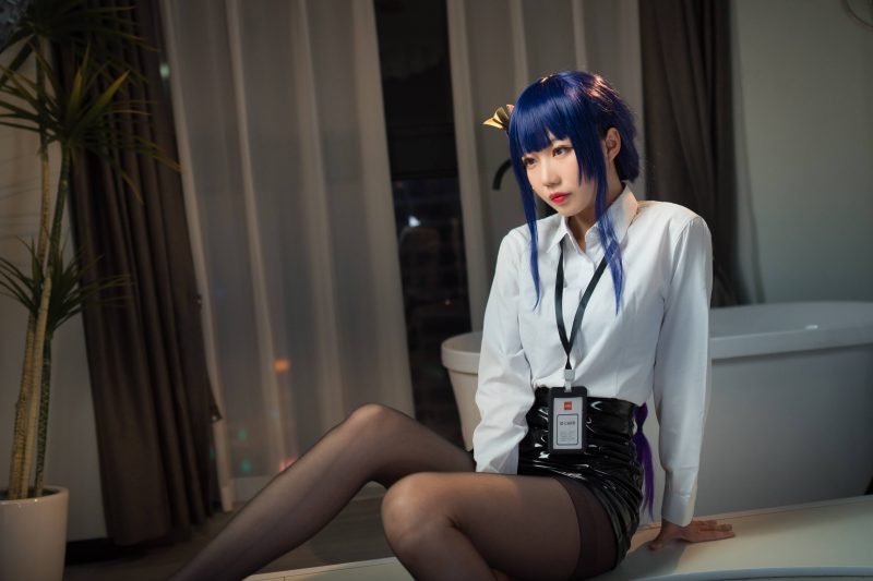 35P影子喵Ghost 雷电将军OL Cosplay中国NO.003_次元岛