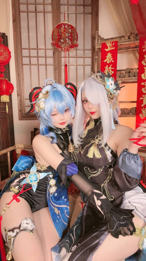 图片[4]_34P+8视频 九言 小瑶幺幺 甘雨申鹤海灯节双人自拍 NO.047_次元岛