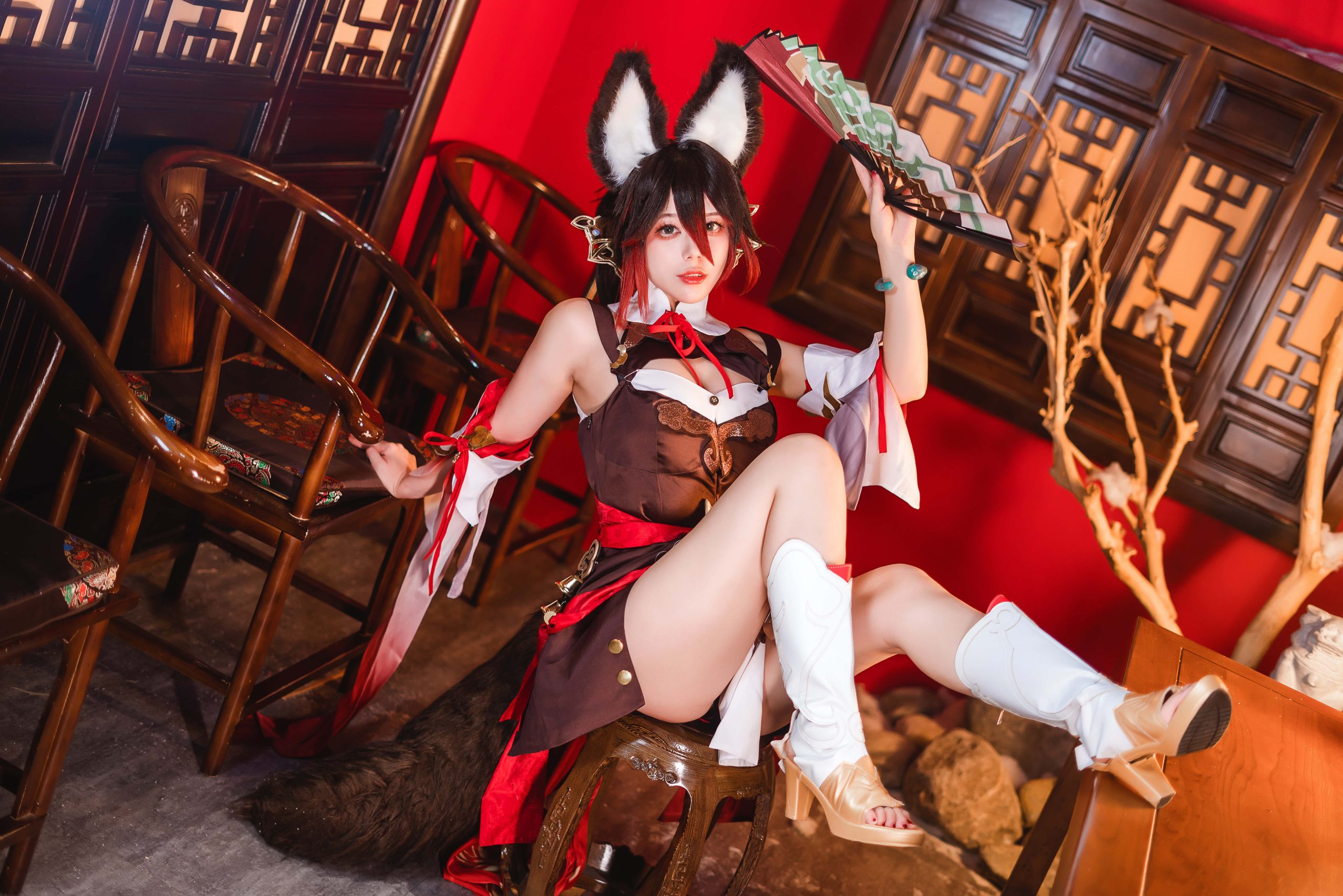 61P 九言 停云 白丝兔耳娘 cosplay图片NO.028_次元岛