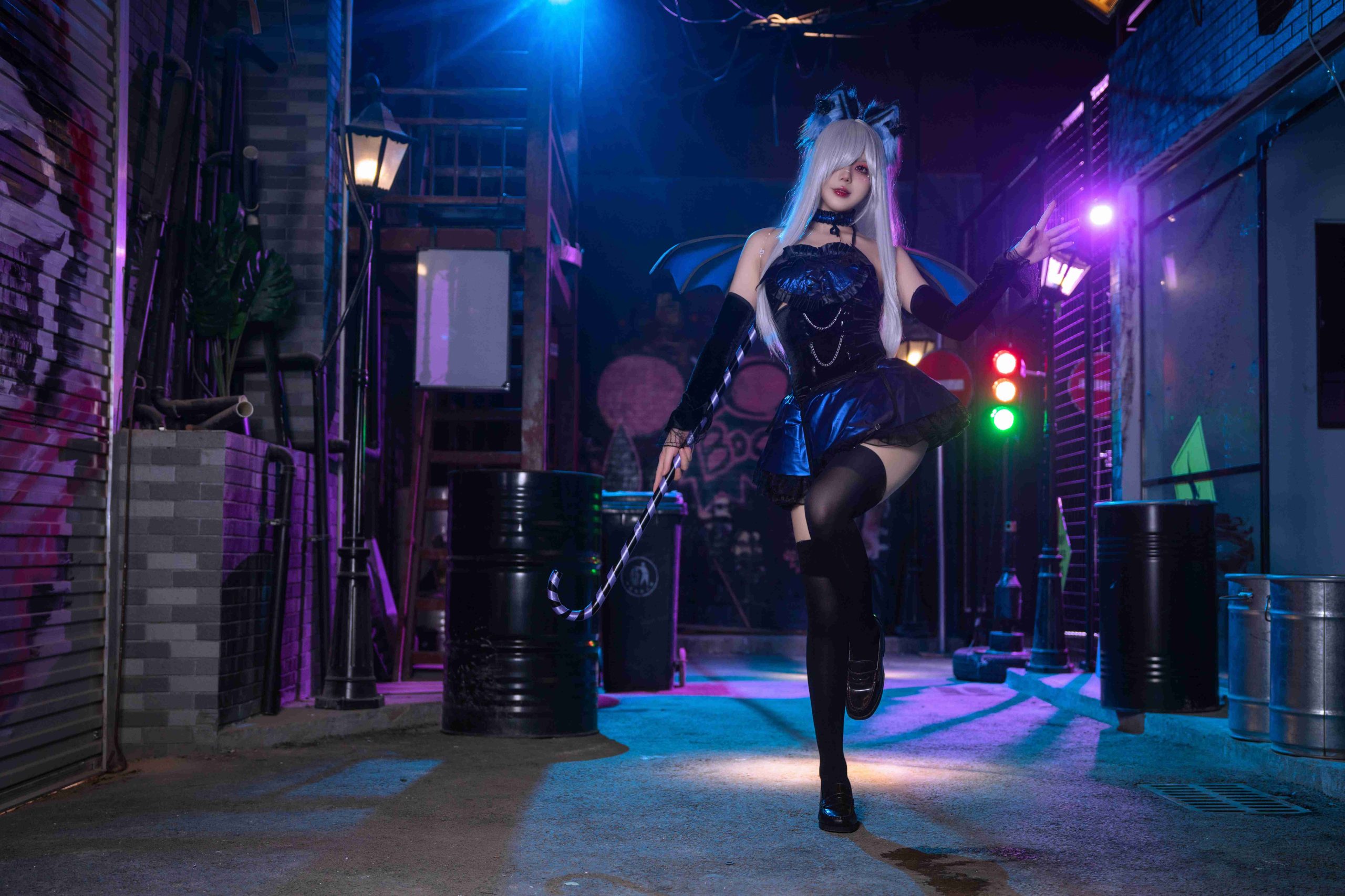 66P+8视频九言 小恶魔 黑丝 cosplay图片NO.032_次元岛