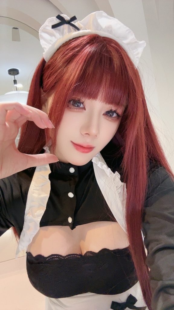 图片[1]_9P+1视频 九言 黑丝女仆 cosplay图片NO.051_次元岛