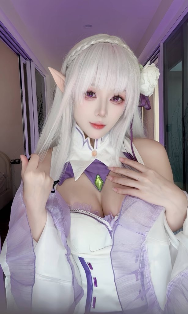 图片[1]_46P+6视频 九言 艾米莉亚 Cosplay中国NO.053_次元岛