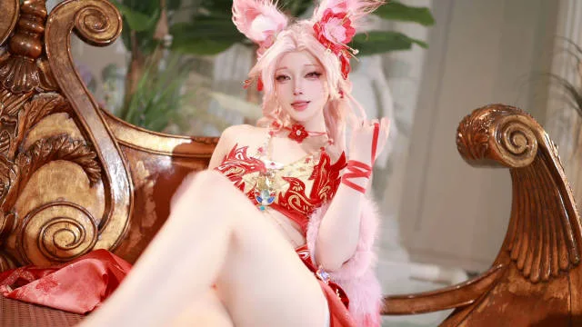 汐尔sama 永劫无间 玉玲珑 兽娘 cos视频_次元岛
