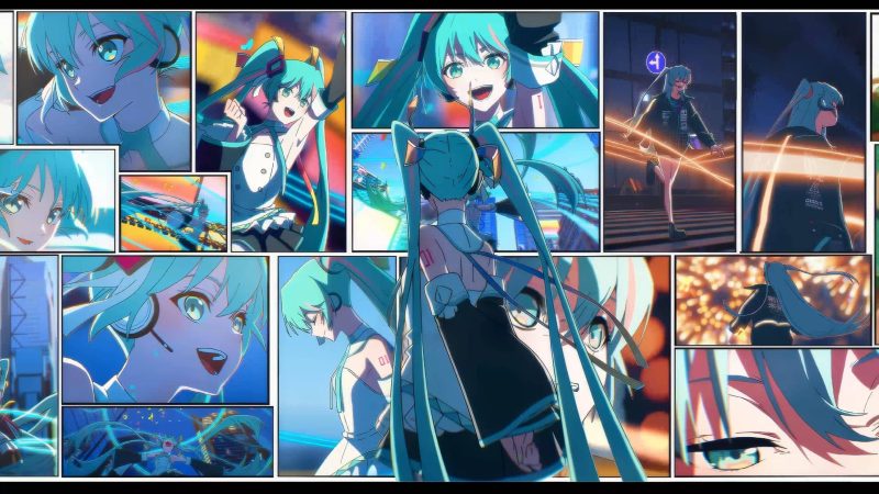 初音未来(初音ミク-初音未来)回忆拼图 壁纸高清壁纸_次元岛