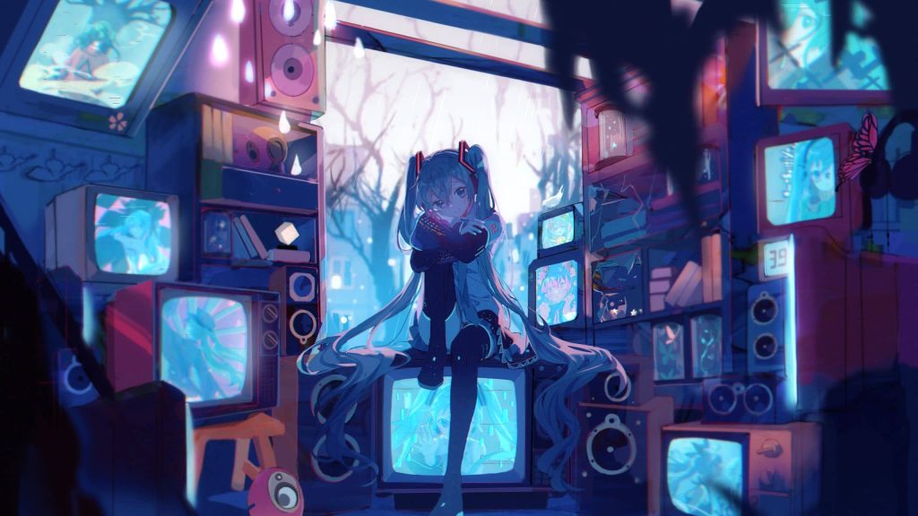 图片[1]_初音未来(初音ミク-初音未来)壁纸 电视机 高清壁纸 免费下载_次元岛