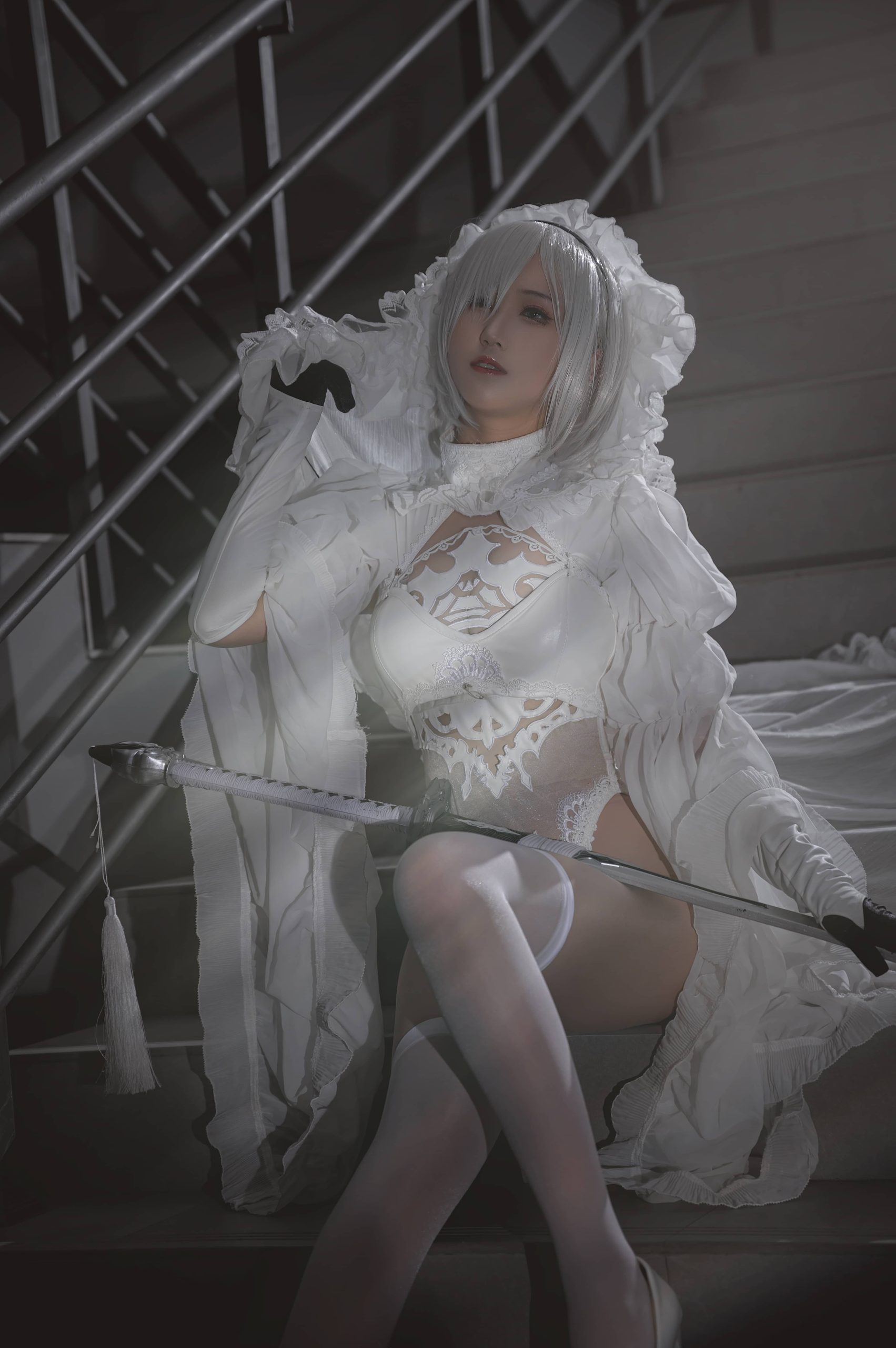 27P 三度 2b自拍 瞬湿cosplay 二次元ACG美图NO.047_次元岛