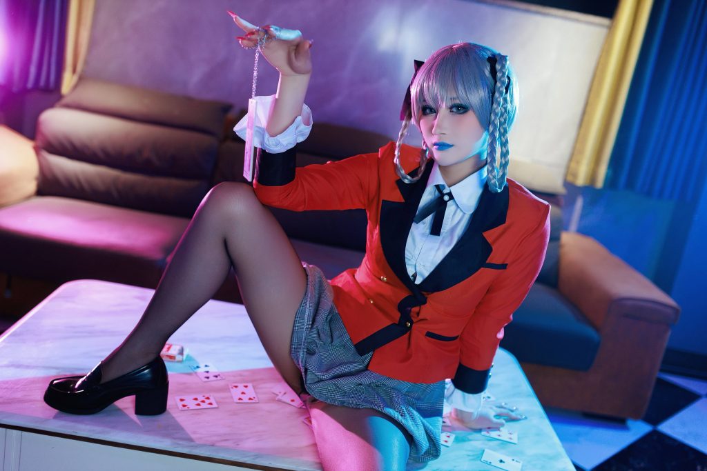图片[4]_41P 兔胖胖 桃喰绮罗莉 红色校服 cosplay图片NO.007_次元岛