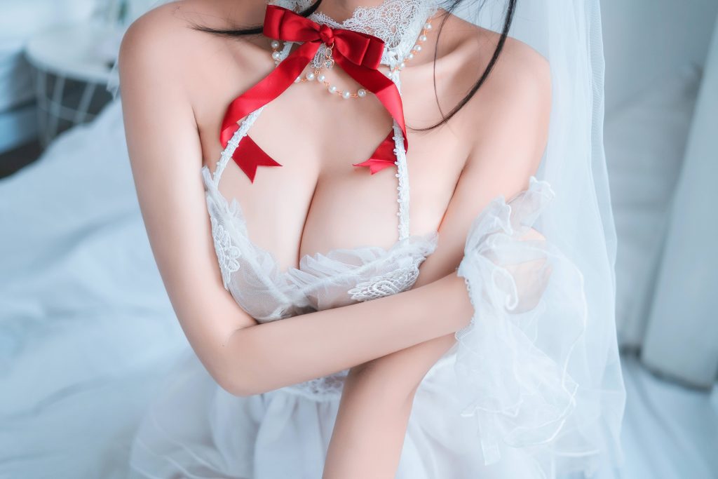 图片[4]_24P三度 婚纱孔雀翎 大象 性感美女图片NO.060_次元岛