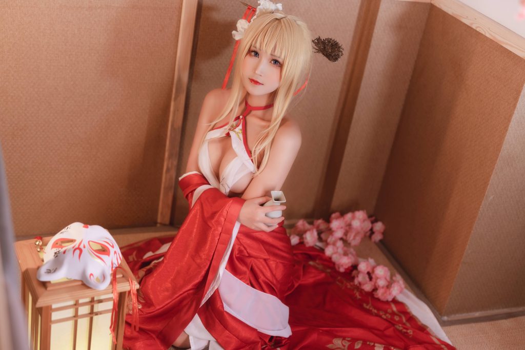 图片[1]_45P+6视频三度碧蓝航线 光荣L2D皮肤 凉夜香雪cosplay图片NO.065_次元岛