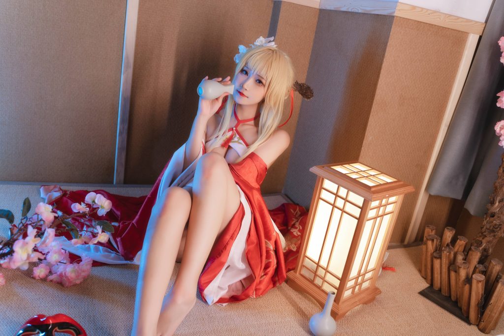 图片[3]_45P+6视频三度碧蓝航线 光荣L2D皮肤 凉夜香雪cosplay图片NO.065_次元岛