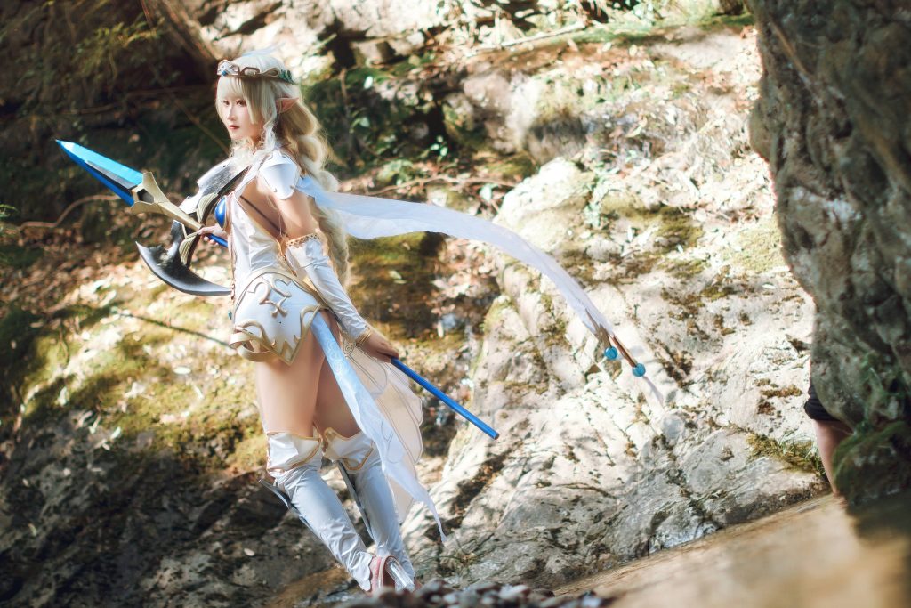图片[3]_23P三度 精灵村 兽耳 弓箭精灵 溪水Cosplay中国,NO.086_次元岛