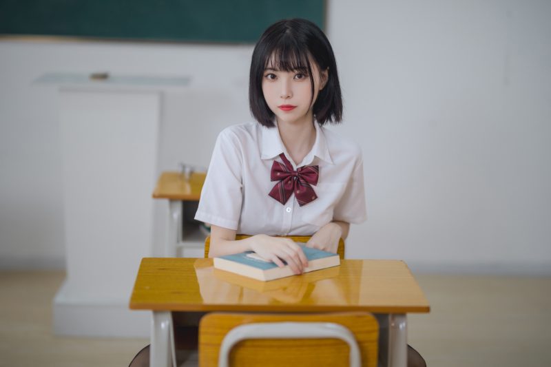 40P许岚LAN 教室jk黑丝 高清美女图片NO.001_次元岛