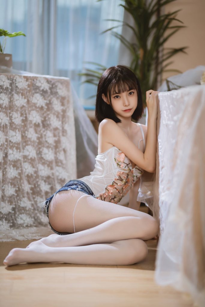 图片[4]_40P许岚LAN 少女纯欲牛仔短裤 美女图片NO.005_次元岛