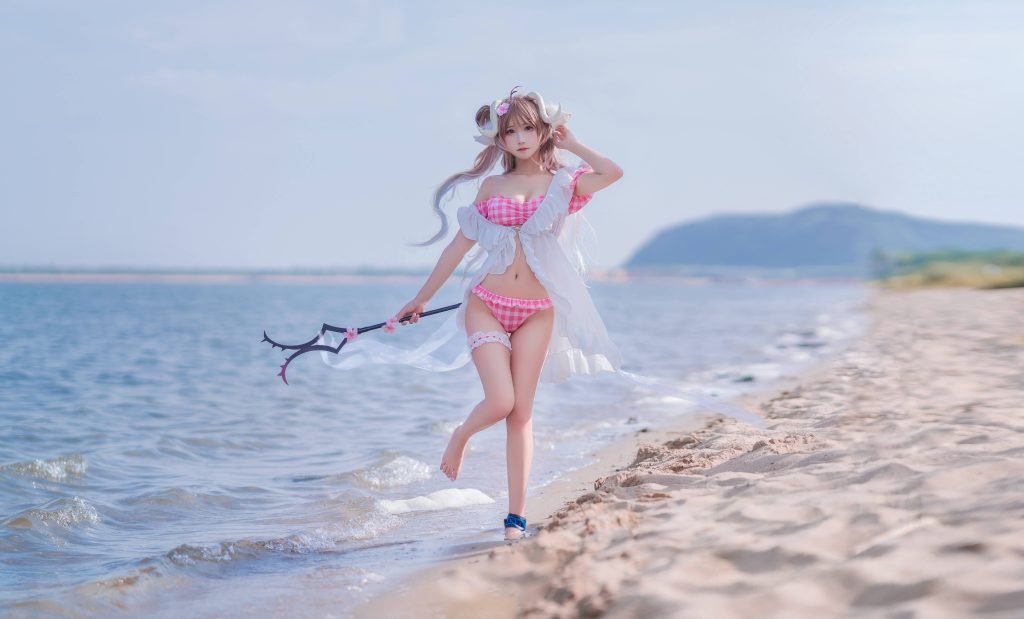 图片[2]_17P三度_69 海边 小羊泳装 cosplay福利NO.089_次元岛