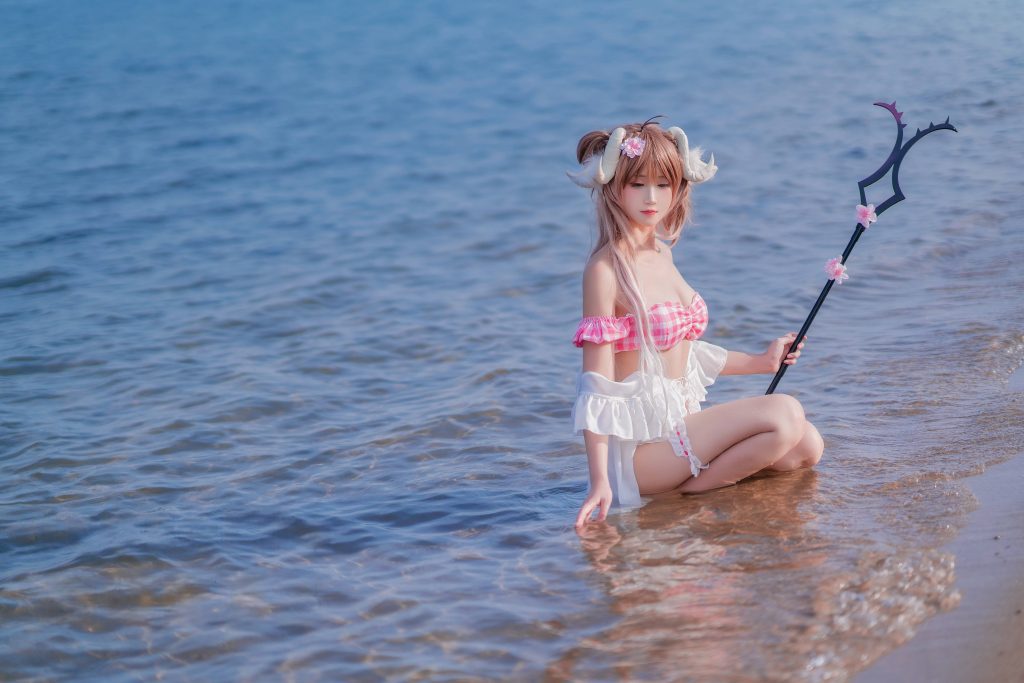 图片[3]_17P三度_69 海边 小羊泳装 cosplay福利NO.089_次元岛
