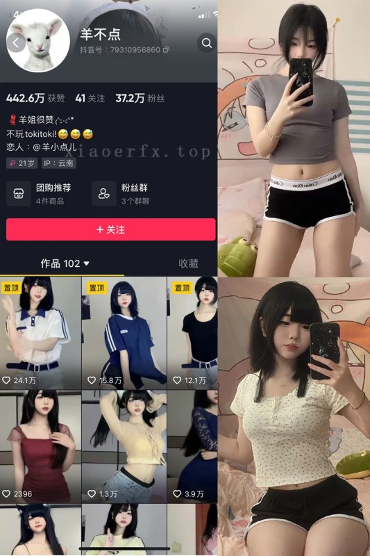2套 抖音 羊不点 微密圈合集 高颜值美女_次元岛