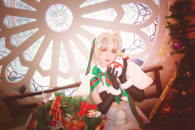 9P渊秧 贞德lancer cos Cosplay中国NO.22_次元岛