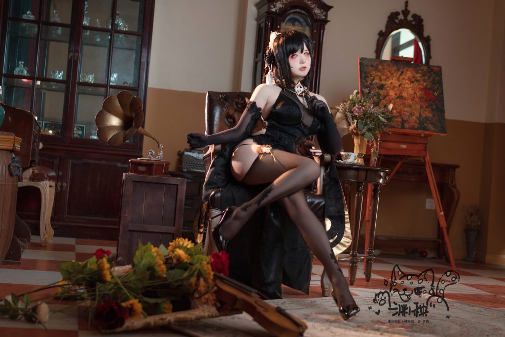 图片[1]_14P渊秧 镇海旗袍 性感美女图片Cosplay 美图NO.27_次元岛