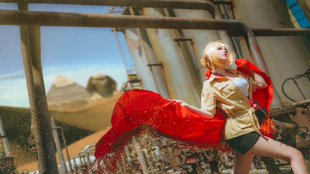 图片[1]_9P渊秧 尼禄 英灵旅装 cosplay二次元NO.11_次元岛
