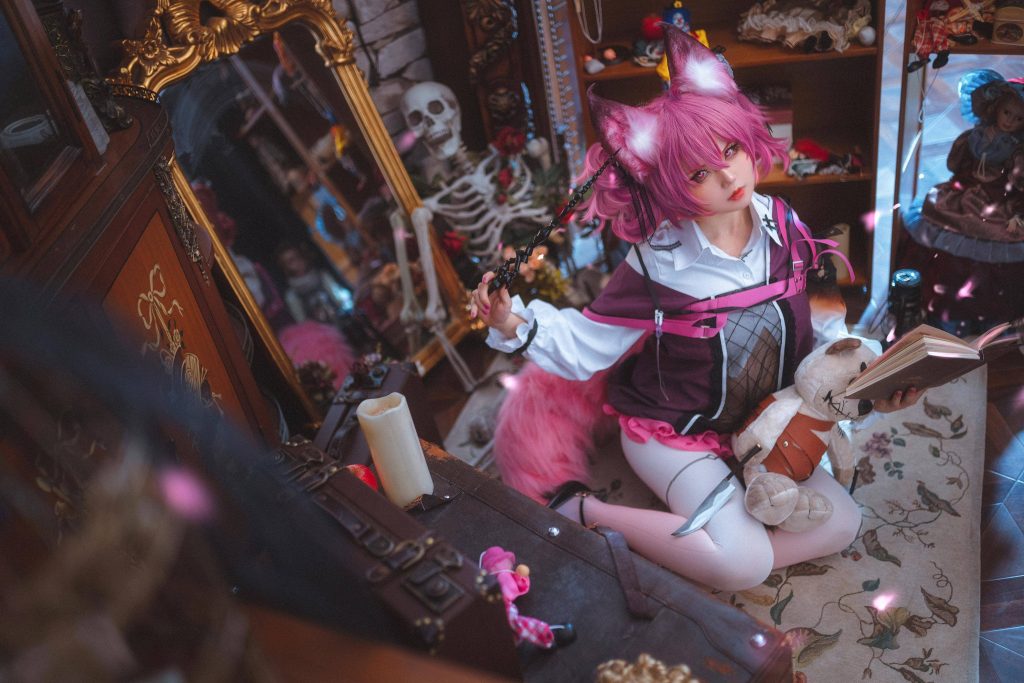 图片[1]_5P渊秧 明日方舟 巫恋cosplay福利NO.14_次元岛