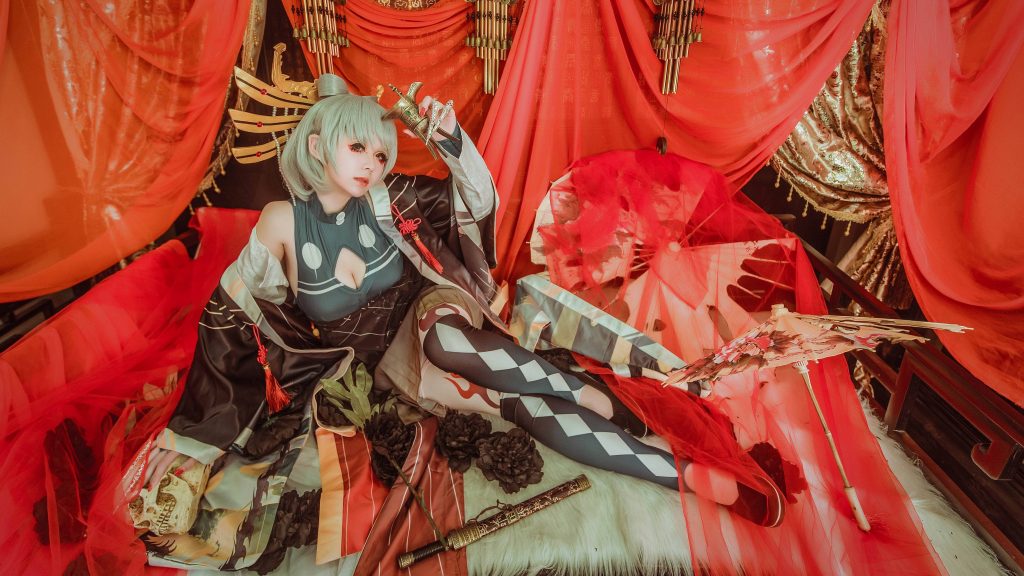 图片[4]_14P渊秧 VOCALOID洛天依亡国祸水cosplay福利NO.08_次元岛