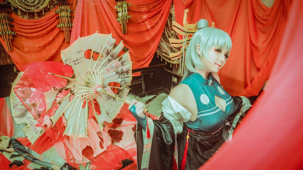 图片[1]_14P渊秧 VOCALOID洛天依亡国祸水cosplay福利NO.08_次元岛