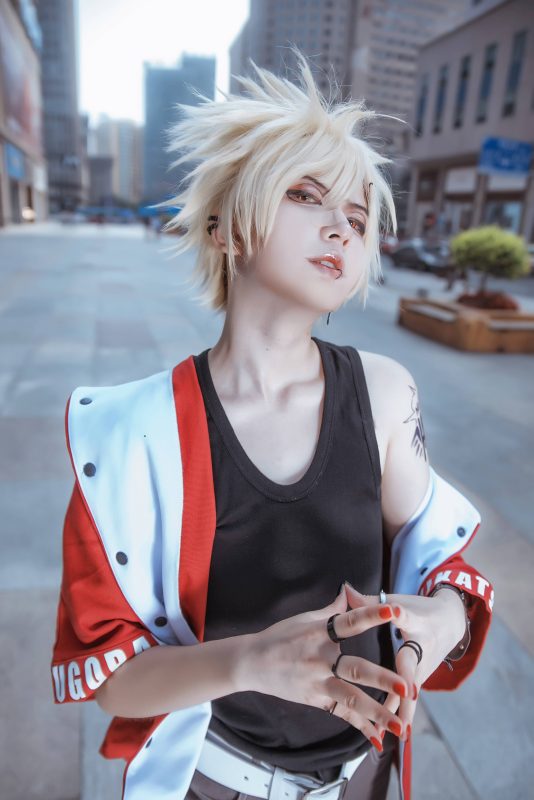 8P渊秧 英雄周刊 爆豪胜已 cosplay福利 手机壁纸NO.21_次元岛