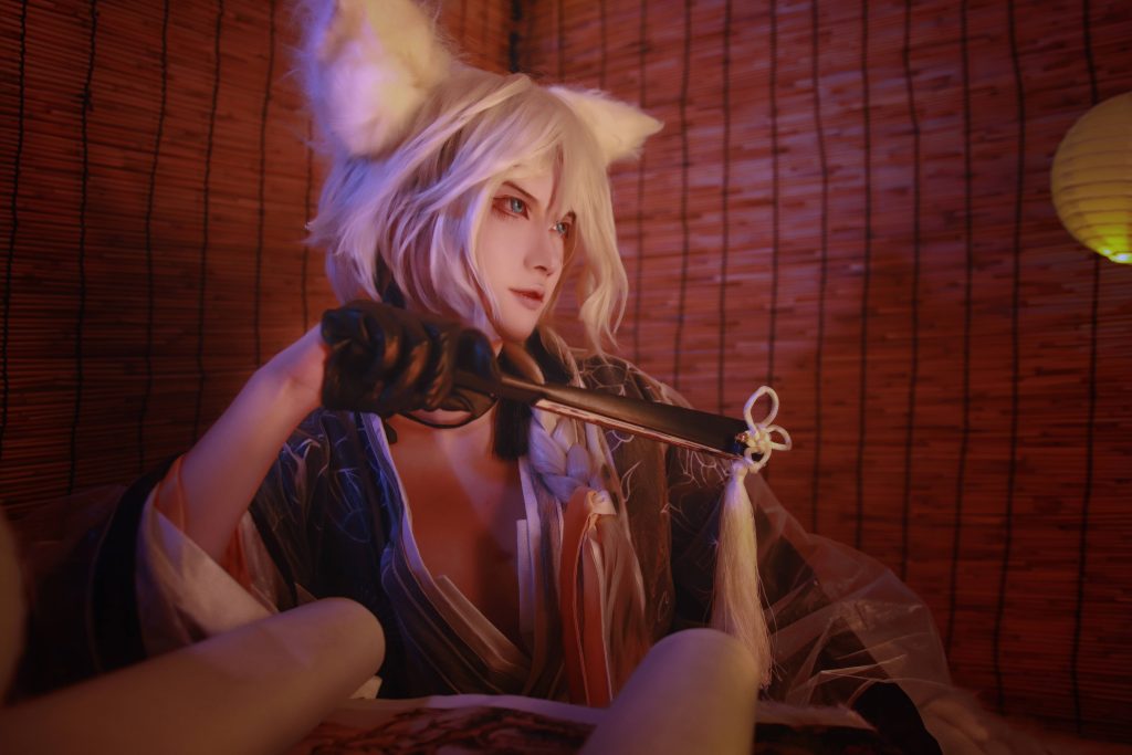 图片[3]_8P渊秧 阴阳师手游 妖狐 逐月照君 Cosplay中国NO.23_次元岛