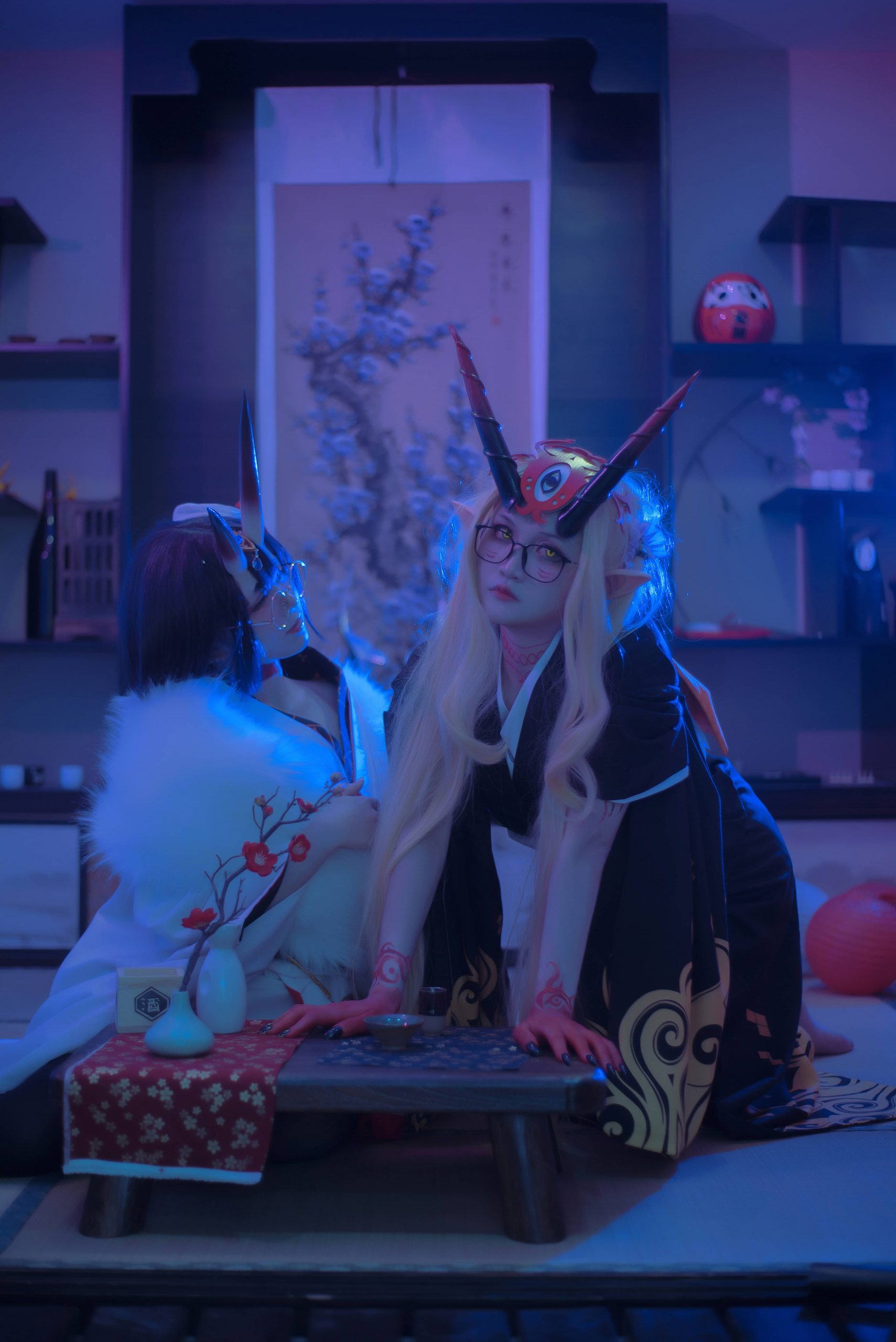 9p渊秧 FATEGRANDORDER 茨木童子 FGO 酒吞童子 cosplay二次元NO.02_次元岛