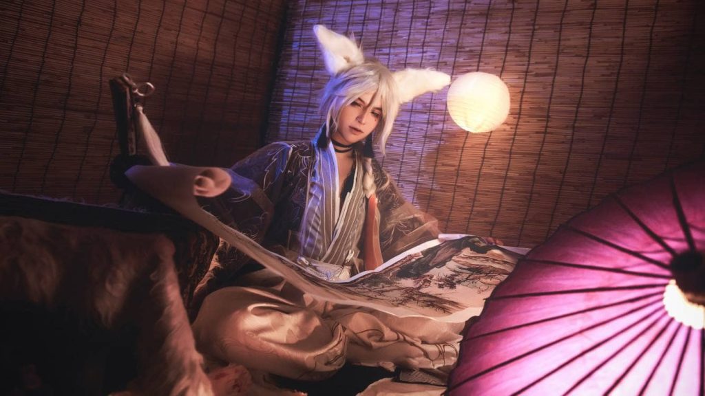 图片[4]_8P渊秧 阴阳师手游 妖狐 逐月照君 Cosplay中国NO.23_次元岛