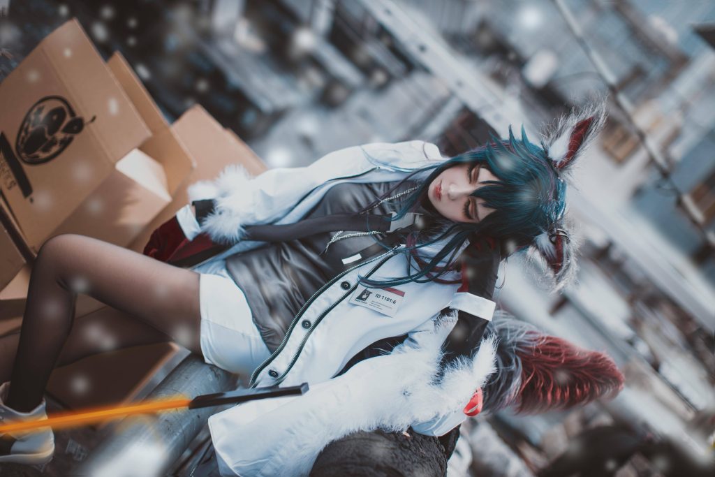 图片[4]_8P渊秧 明日方舟 德克萨斯 寒冬信使Cosplay中国NO.16_次元岛