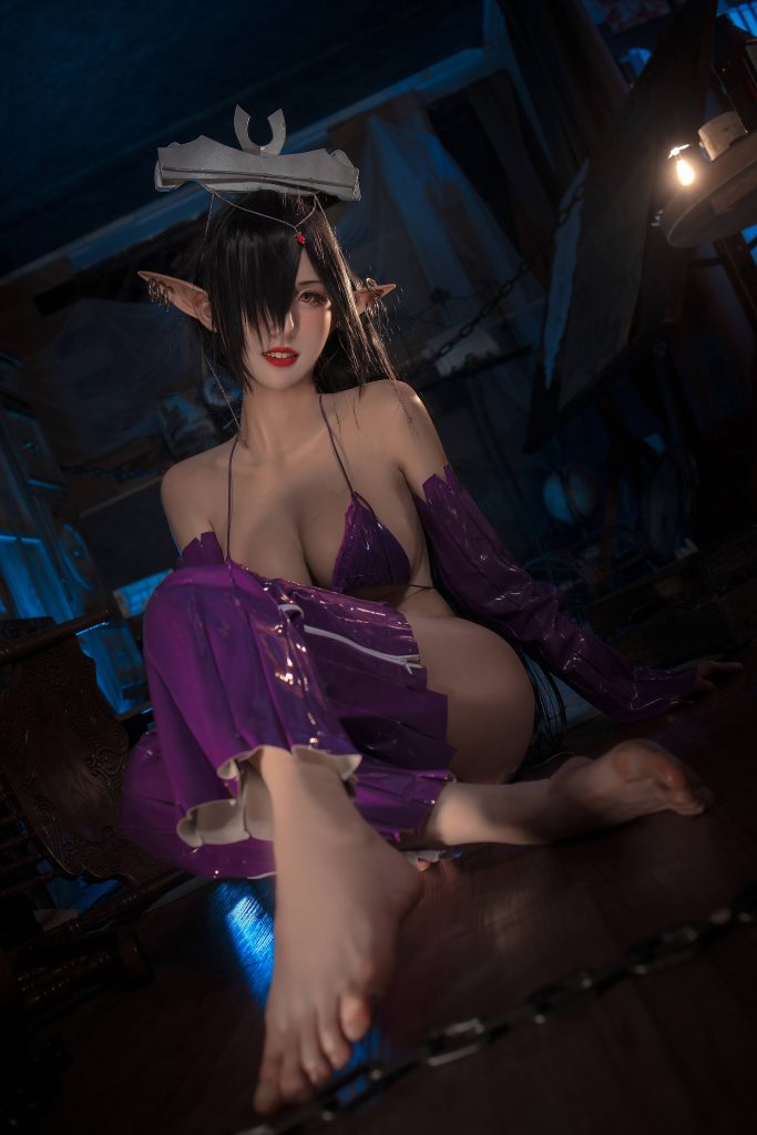 图片[3]_31P桜满三时 黑兽奥利卡同人 cosplay图片NO.001_次元岛